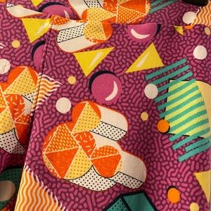 LuLaRoe Mickey Mouse vintage leggings OS